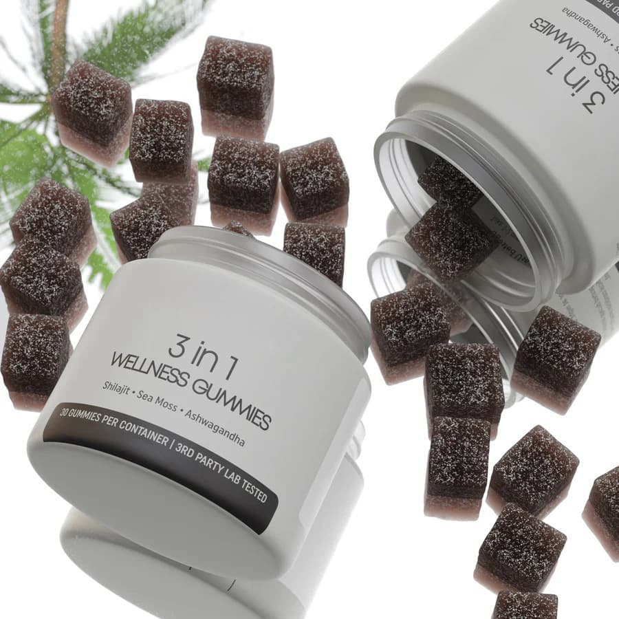 Cured 3 in 1 Gummies Cured Shilajit