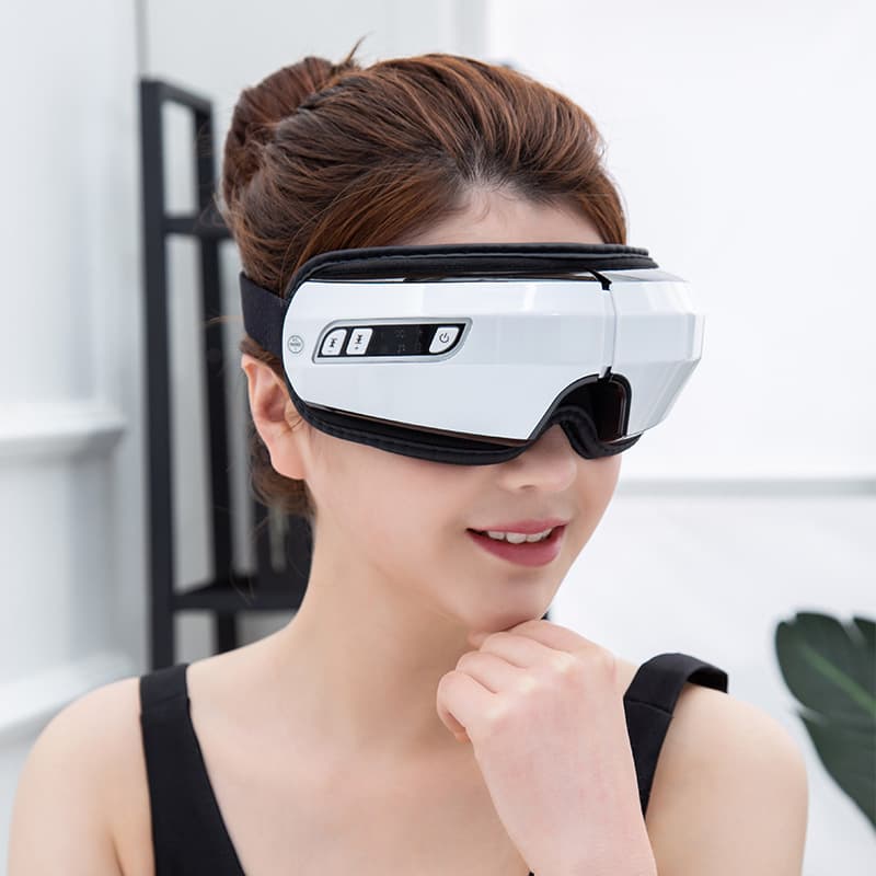 眼部按摩儀護眼儀眼睛電動按摩儀氣壓震動熱敷藍牙氣囊眼部按摩器