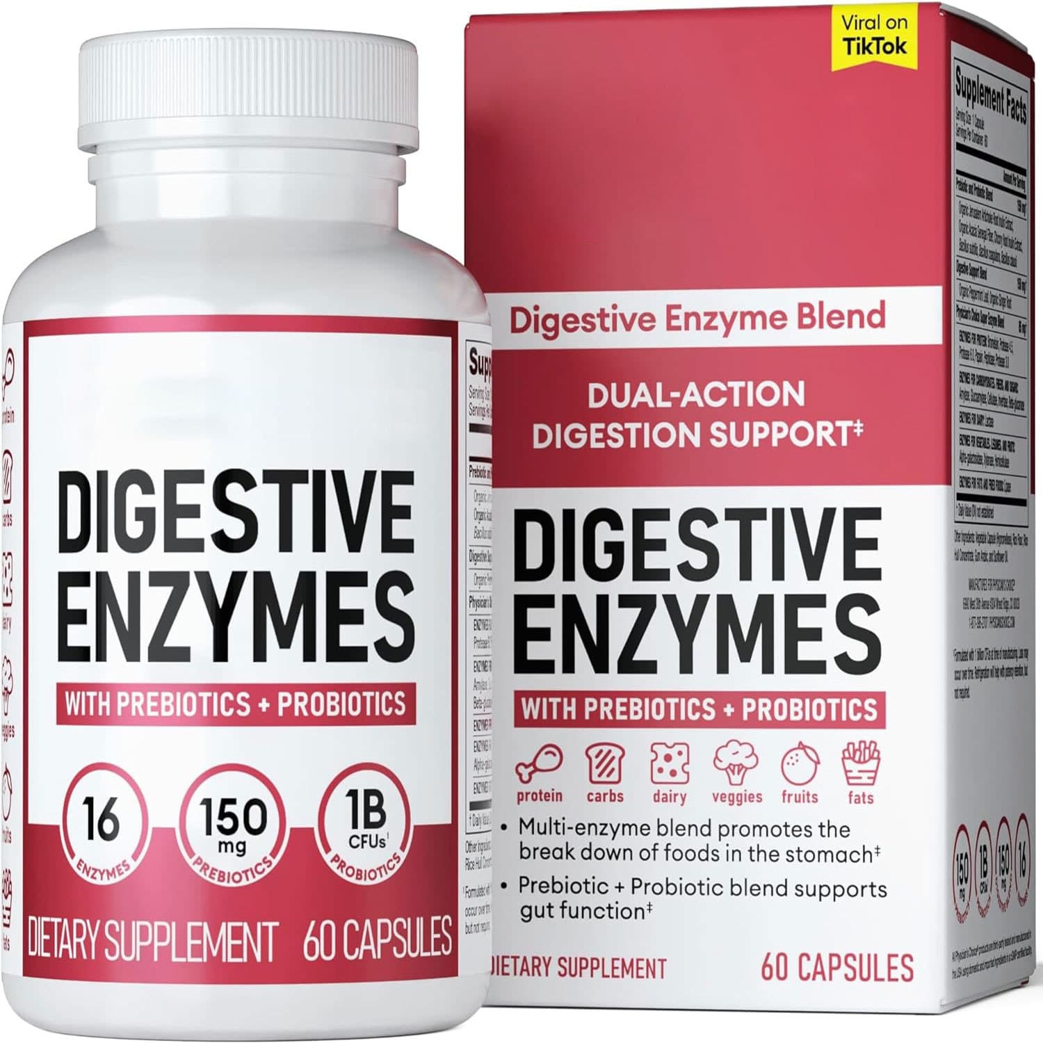 Digestive enzyme capsules益生菌胶囊
