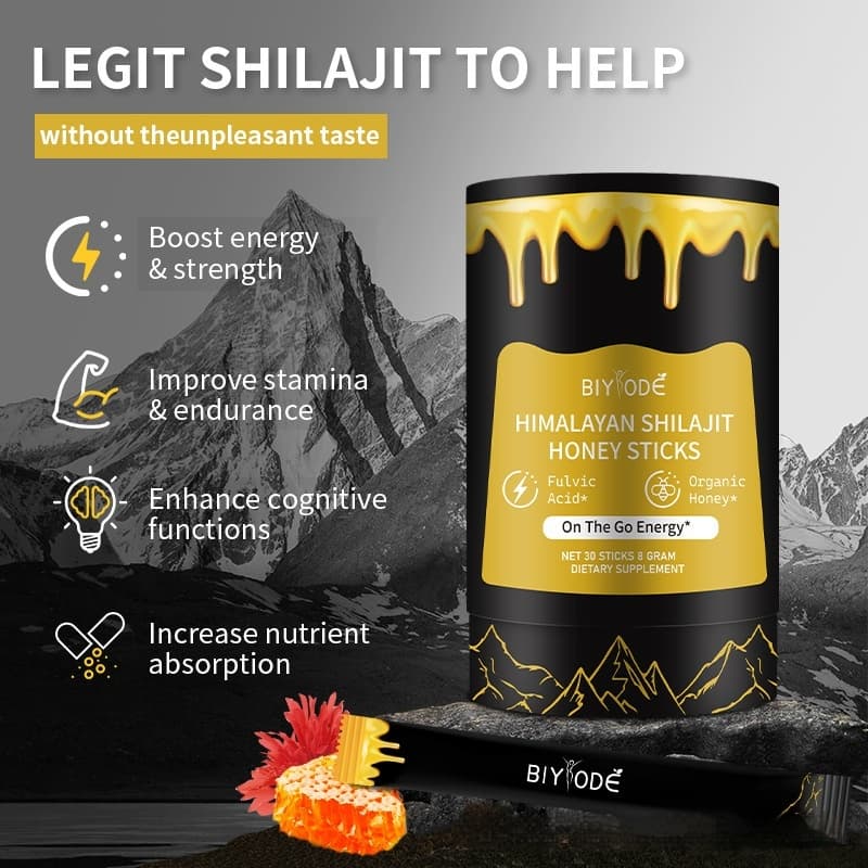 喜来芝蜂蜜棒shilajit honey sticks亚马逊tk热销
